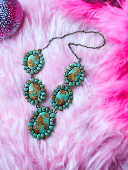 KINGSTON NECKLACE - TURQUOISE