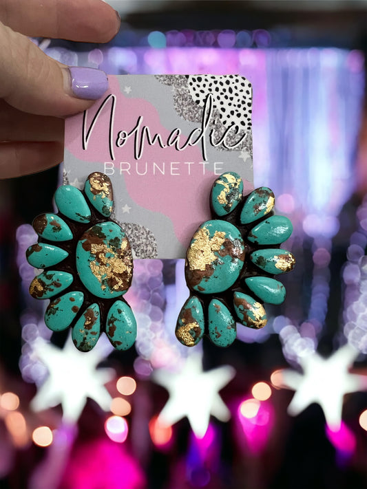 HENLEY EARRINGS - TURQUOISE